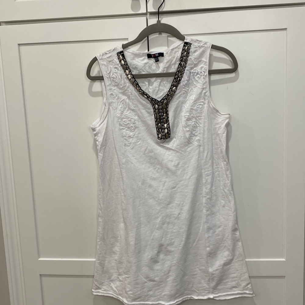 White and silver cover up